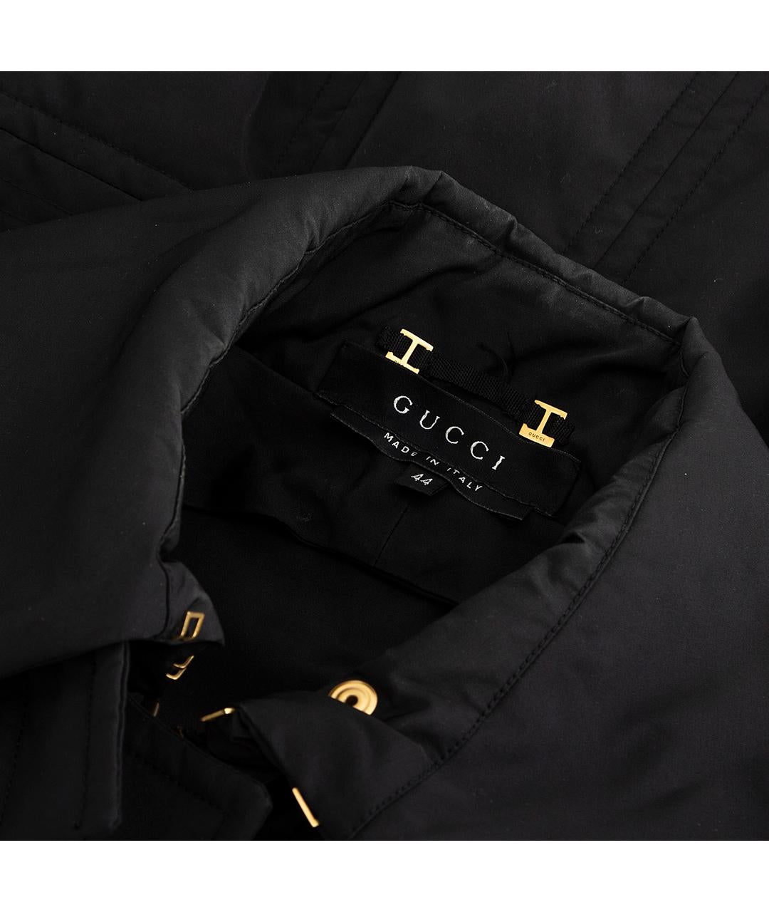 FW 2003 Tom Ford for Gucci Chaqueta negra en Excelente estado para la venta en Montgomery, TX