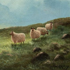 F.W. Kirtley (British) - 19th century Scottish Highland landscape painting