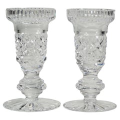 Paire de bougeoirs Tipperary en cristal Irlande