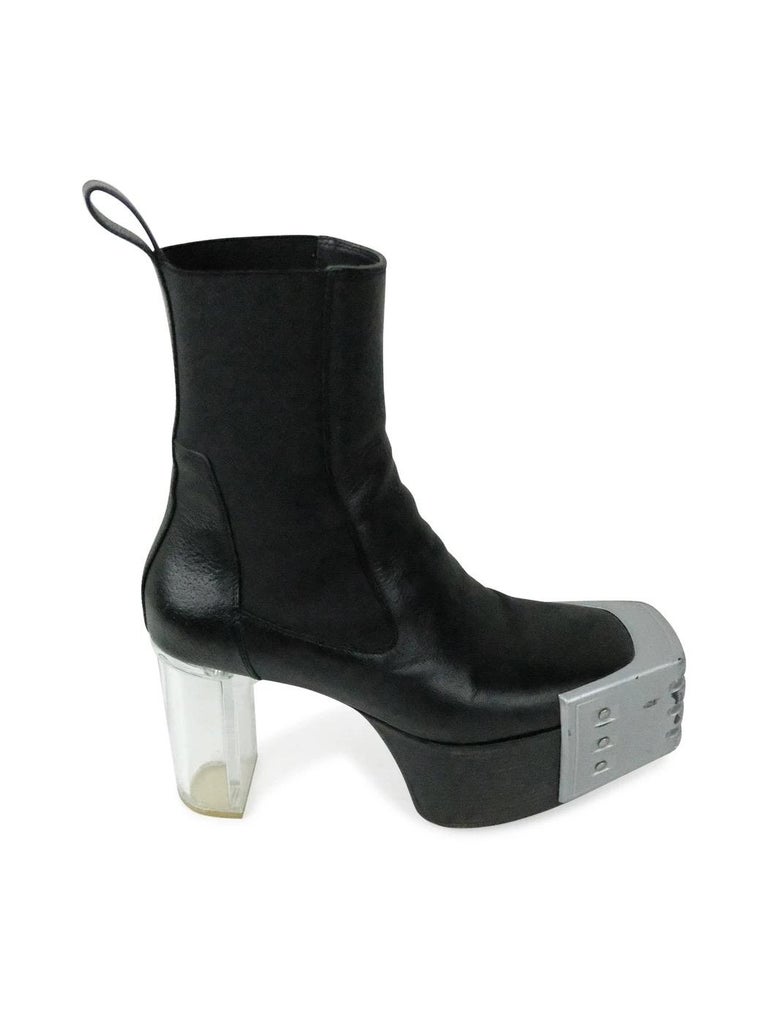 Rick Owens FW20 Performa Kiss Grill Boots For Sale at 1stDibs