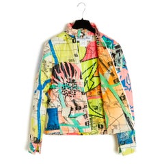 FW2001 Galliano London Map Jacket FR38