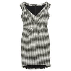 H/W 2013 Raf Simons FR42 Hahnentritt-Schwarz-Weiß