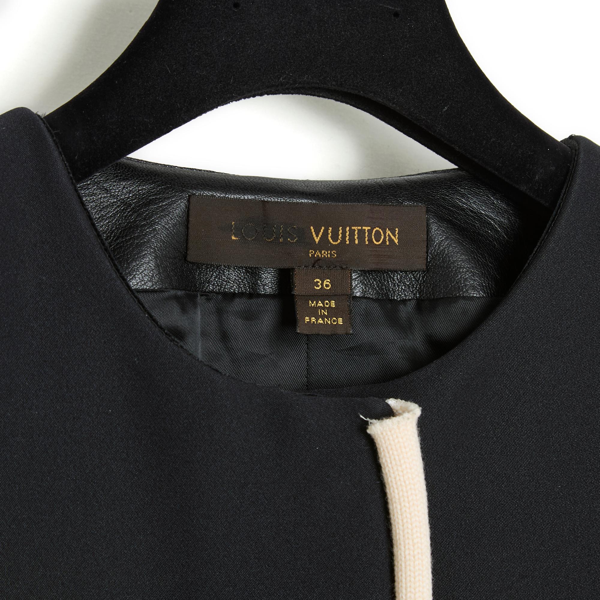 FW2016 Louis Vuitton Short Peplum Military Jacket FR36 1