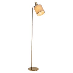 "G-03" Brass Floor Lamp for Bergboms, Sweden ca 1960s