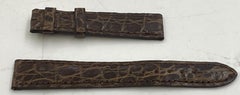 G. Buccellati Rare Set of 4 Brown Watch Leather Straps New