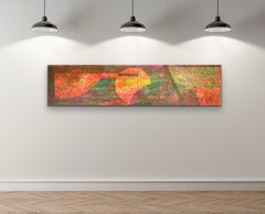 EXODUS 28 colorful abstract red orange green purple yellow African-American Art