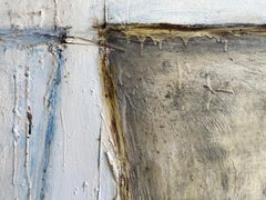 "Archonic II" - Large Multimedia Abstract Painting, Framed