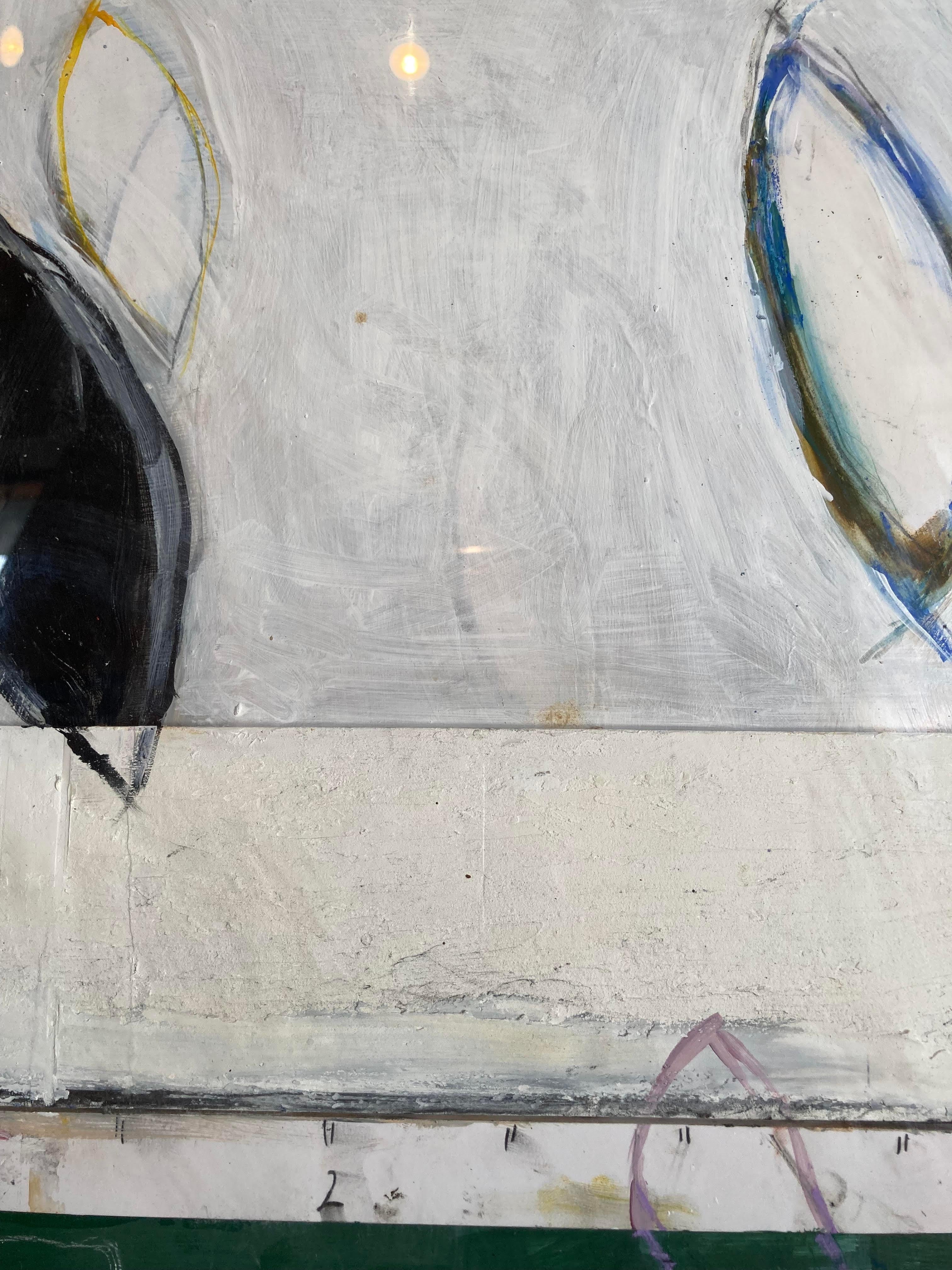 Salita - Abstract Painting Grigio di G. Campbell Lyman