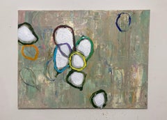 "Coterie"- Contemporary Multimedia Abstract Painting