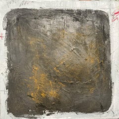 "Paladin" - Contemporary Multimedia Abstract Painting