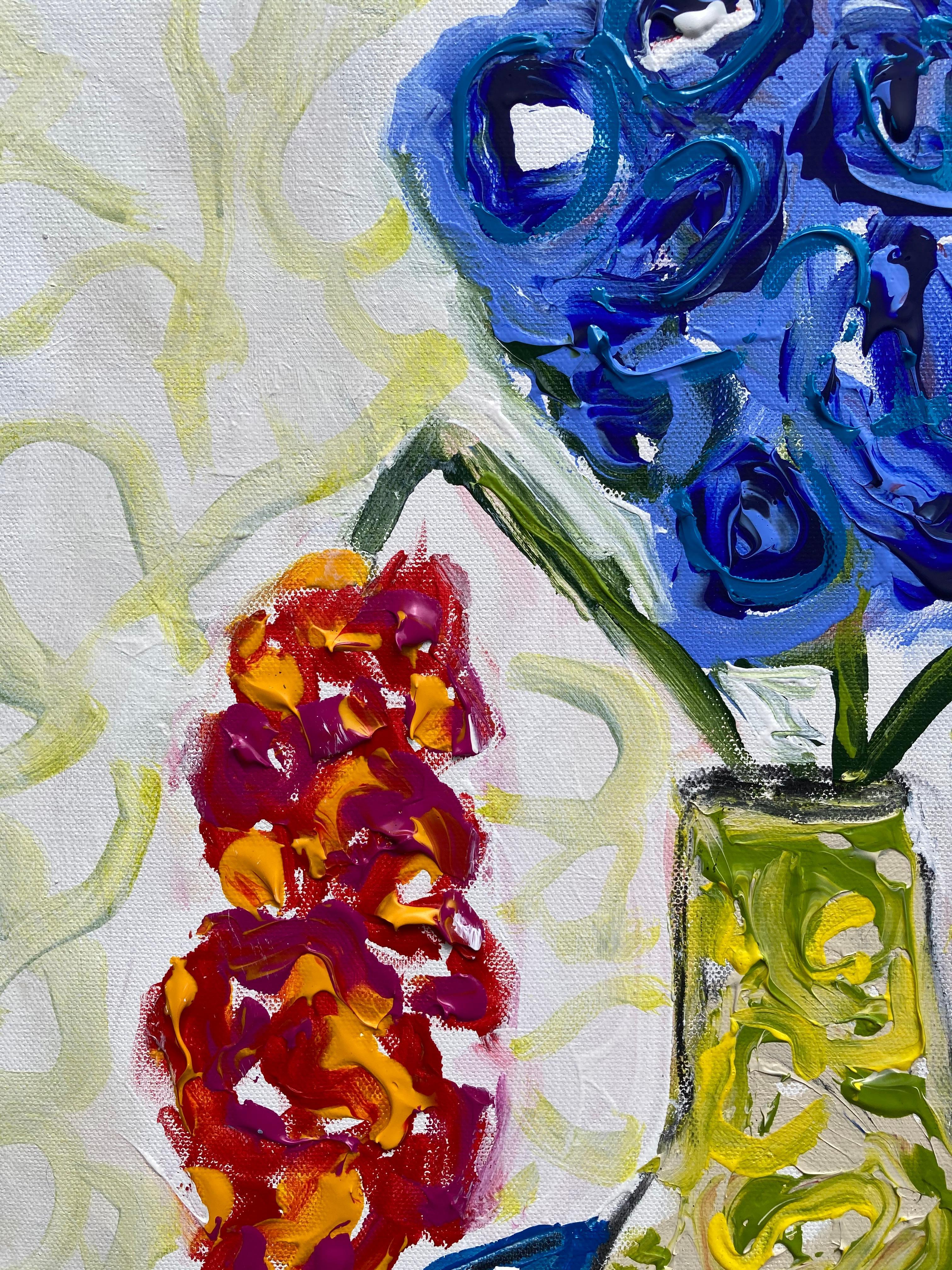 Flowers Never Seen #3 - Painting by G. Campbell Lyman