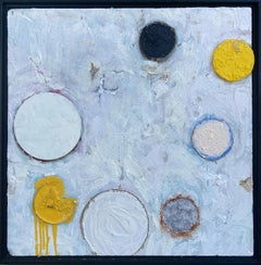 Multiverso #22 - Pittura astratta contemporanea, con cornice