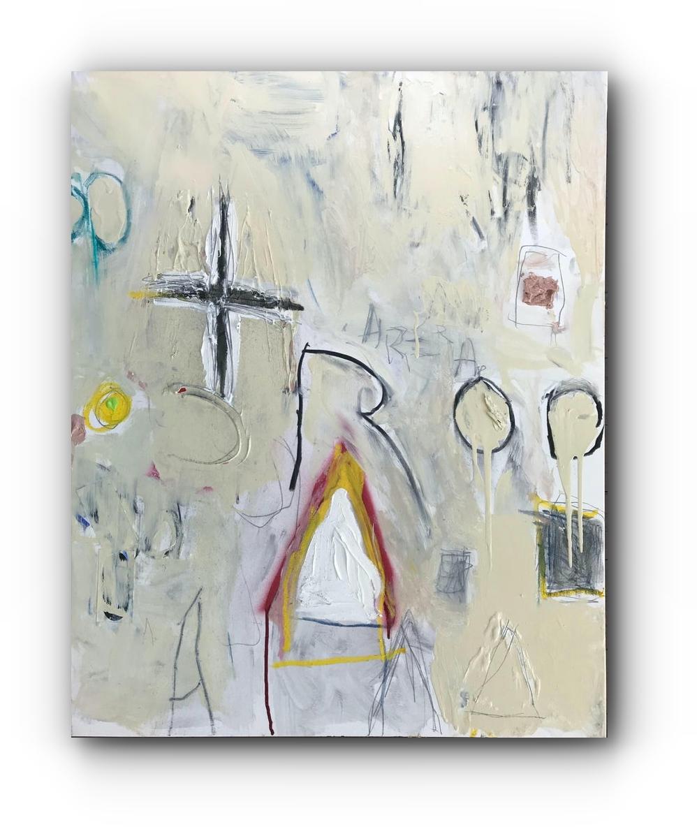G. Campbell Lyman Abstract Painting - Promised Land