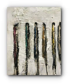 "Rhythm a Ning (Thelonius)" - Contemporary Abstract Painting