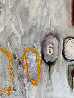 Rosetta #11  (Abstract Contemporary Painting, Framed)