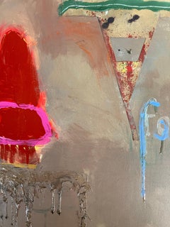 Rosetta #14 (Abstract Contemporary Painting, Framed)