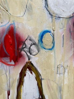 Rosetta nº 3  - (Finalista del concurso - Pintura abstracta contemporánea, enmarcada)