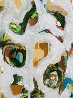 Transigent  (Abstract Contemporary Painting, Framed)