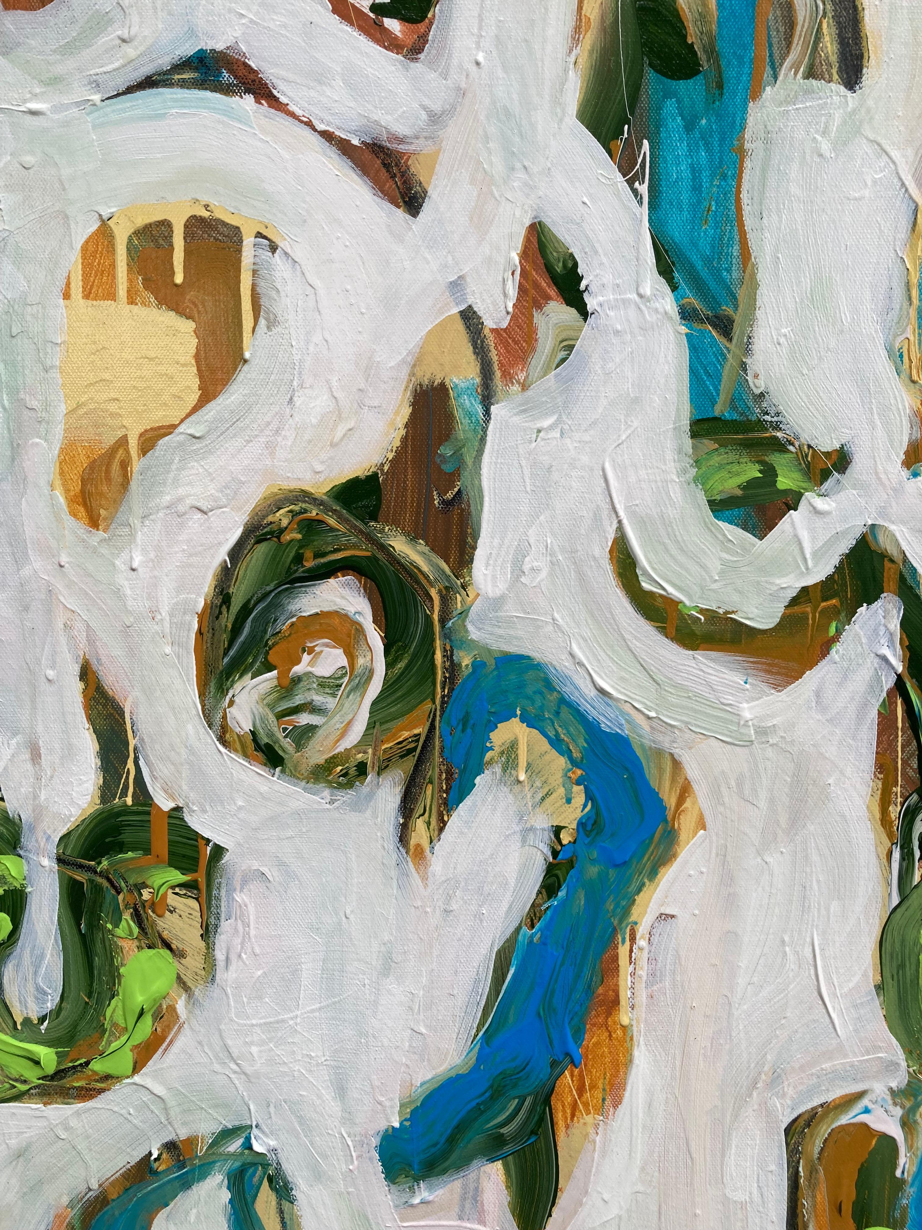 Transigent  (Abstraktes zeitgenössisches Gemälde, gerahmt) (Abstrakter Expressionismus), Painting, von G. Campbell Lyman