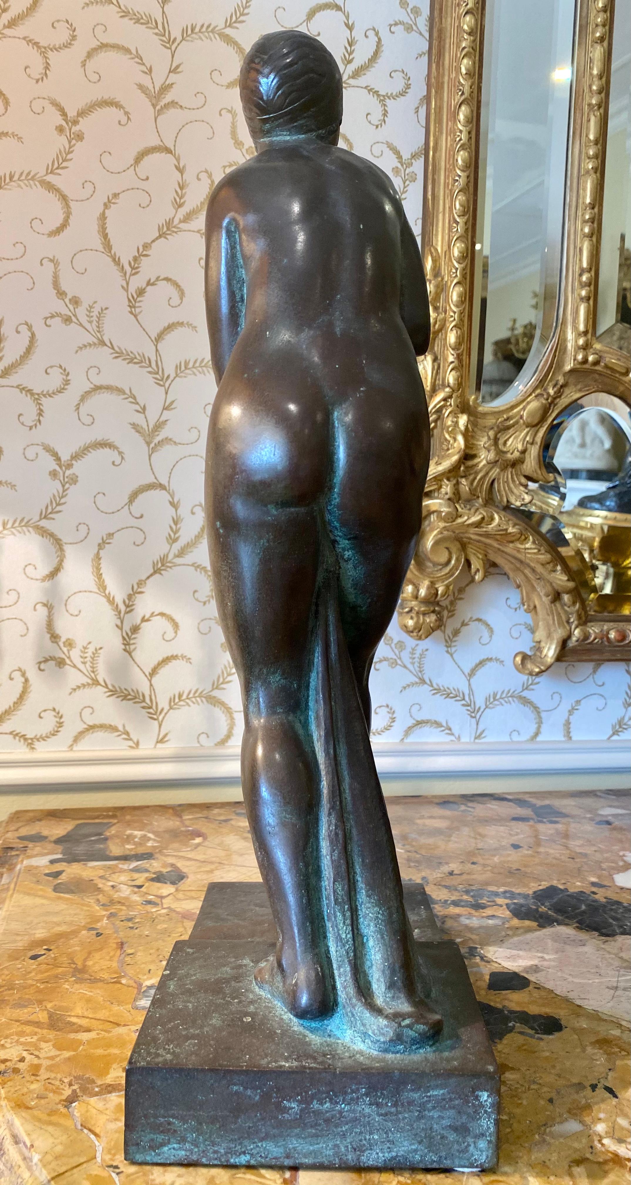 G. Chauvel, Bronze Statuette 