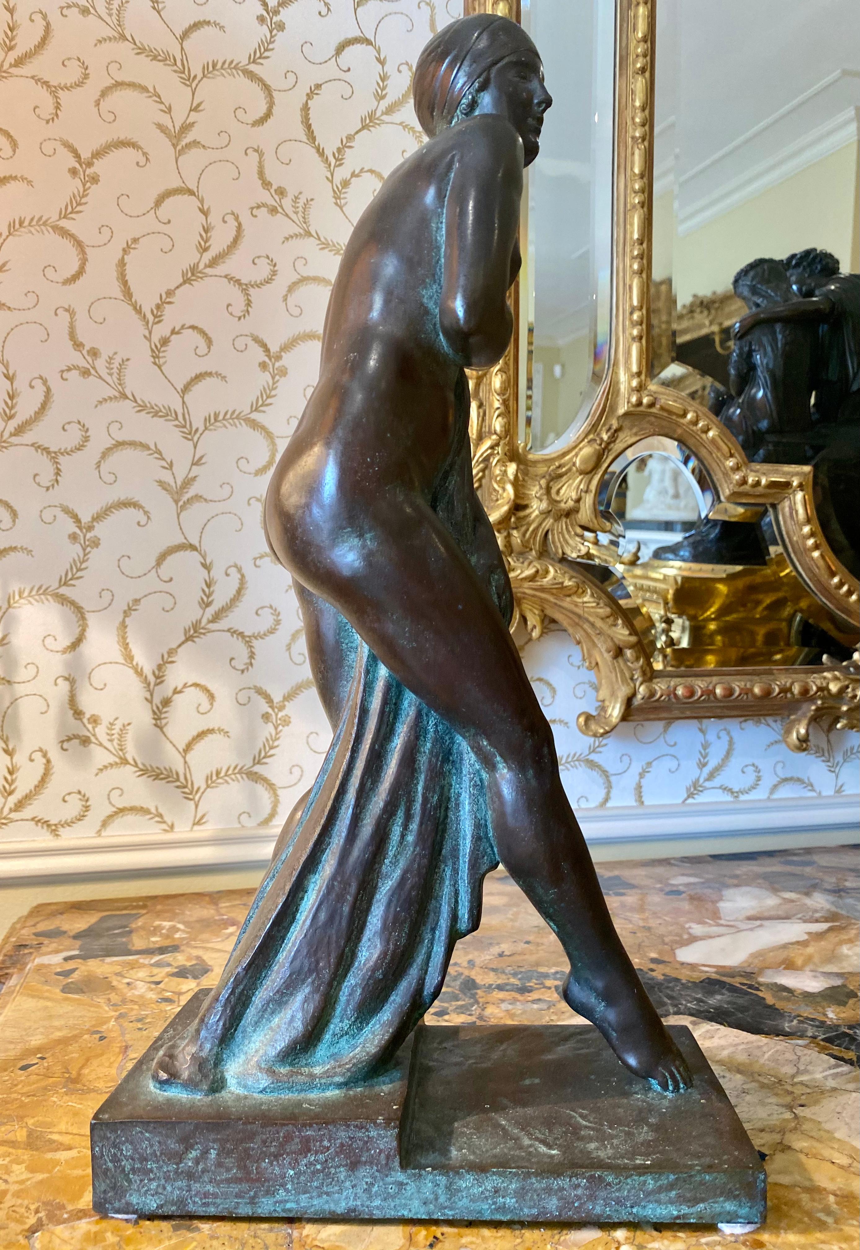 G. Chauvel, Bronze Statuette 