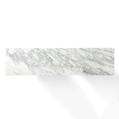 G-Code Calacatta Marble and Dark Canaletto Walnut Console