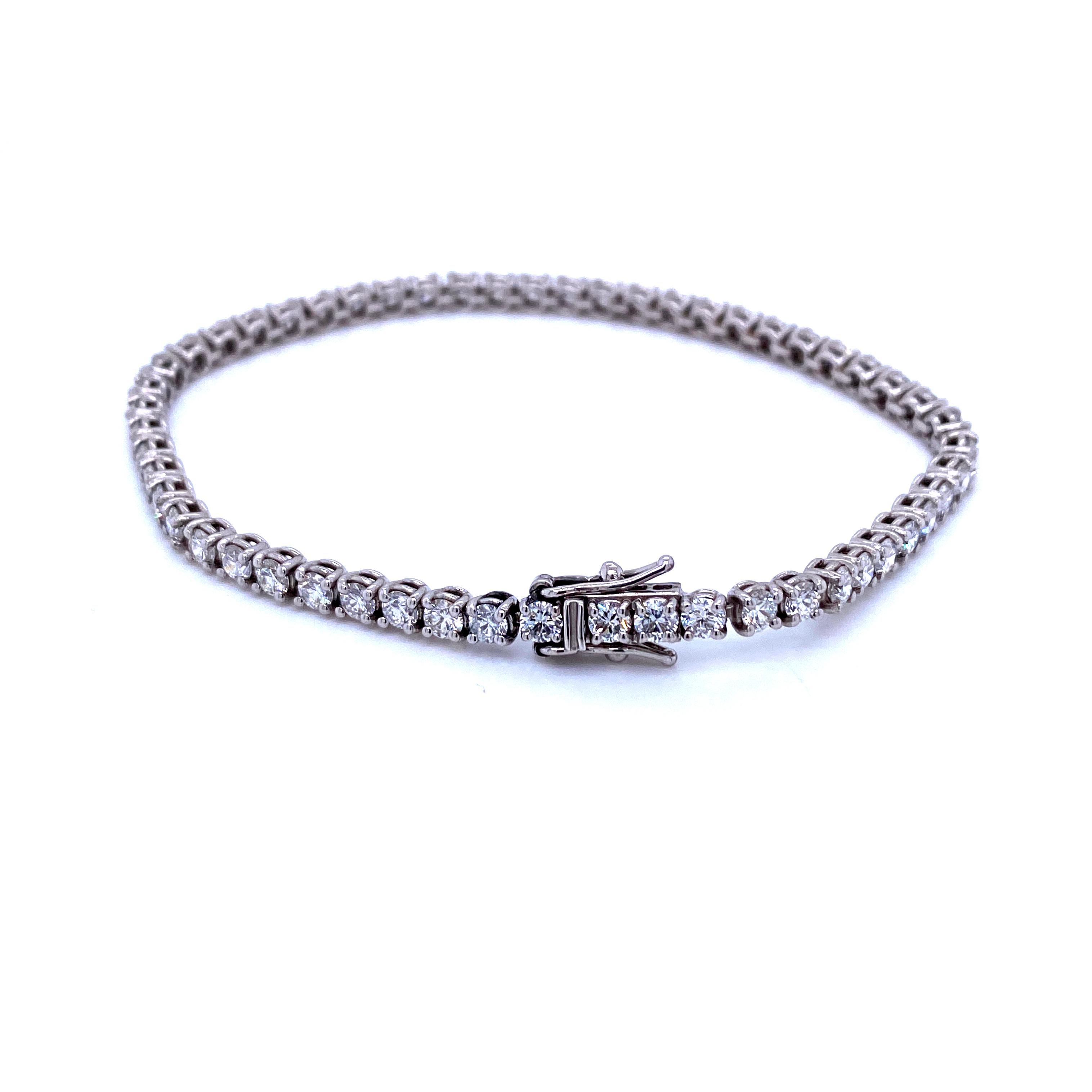 5 carat tennis bracelet