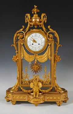 G. Denière, "Pendule à cage", France, circa 1860