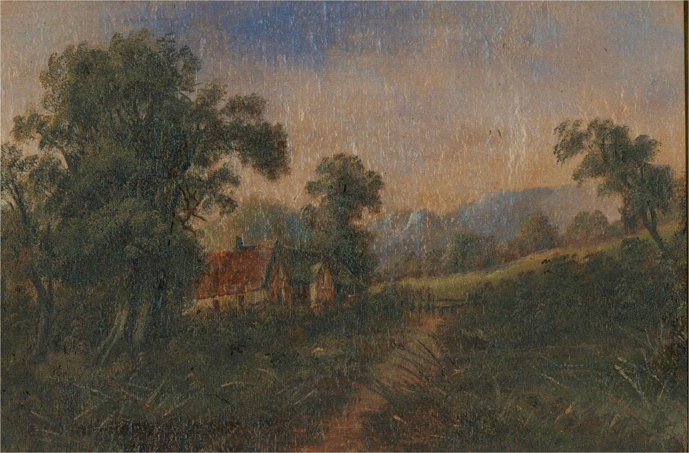 G. Eaton - Late 19th Century Oil, Hidden Cottage 2
