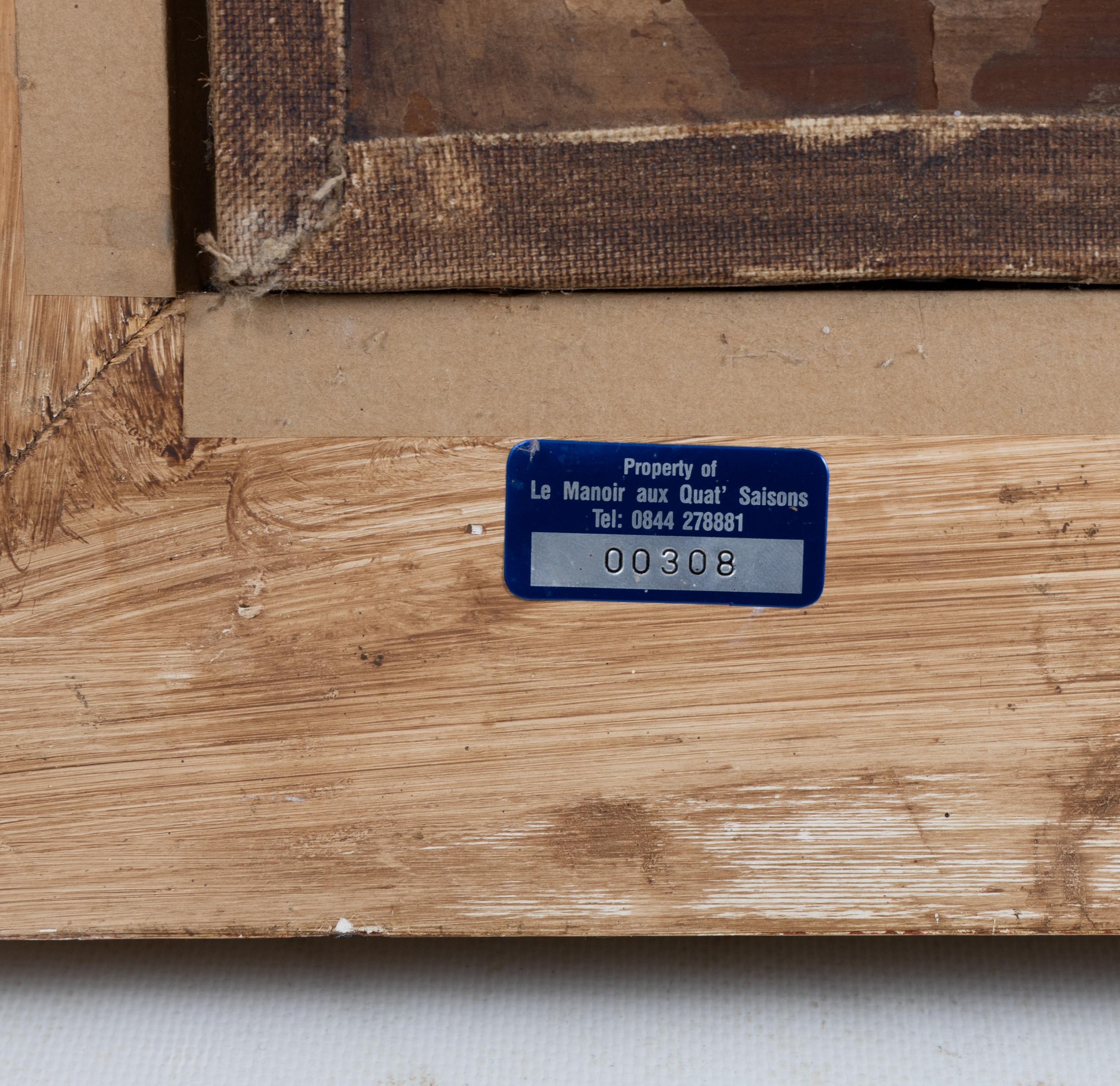 Stillleben mit Rosen und Früchten, Öl auf Leinwand im Stil des 17. Jahrhunderts, datiert 1896 im Angebot 10