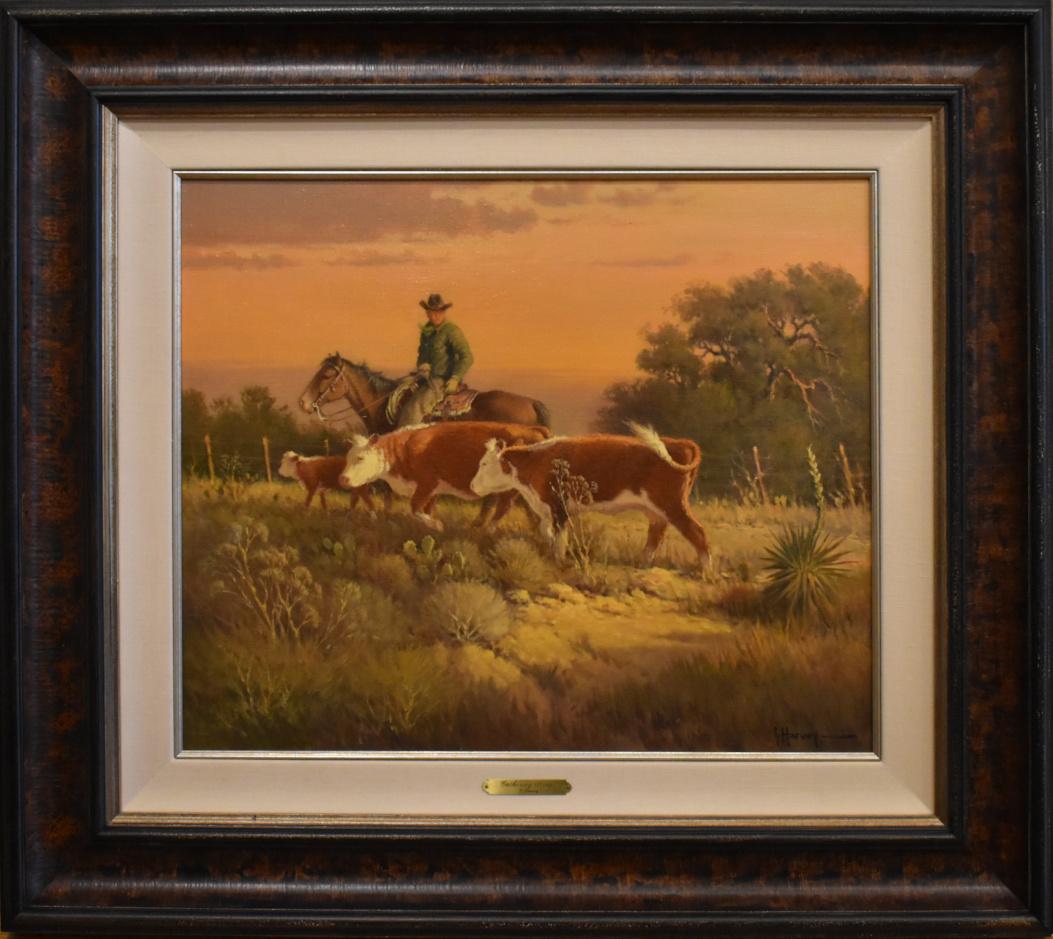 G. Harvey (Gerald Harvey Jones)
(1933-2017)
San Antonio, Austin, and Fredericksburg Artist
Image Size: 20 x 24
Frame:  30 x 34
Medium: Oil On Canvas
