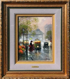 "Past Memories", G. Harvey, Original Oil on Canvas, Impressionism