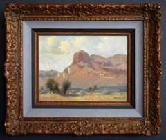 "Summer Haze"  Peak at Van Horn Texas Desert Scene