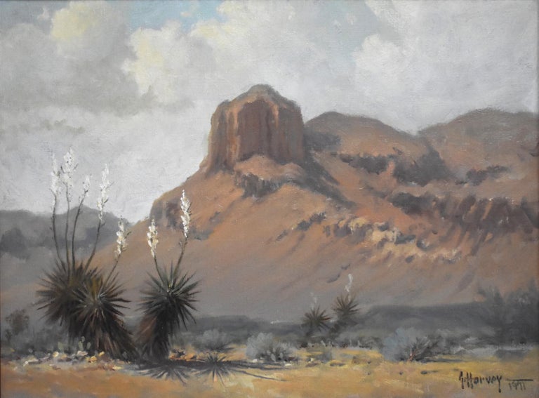 Van Horn Texas Desert Scene, West Texas Landscape Paintings