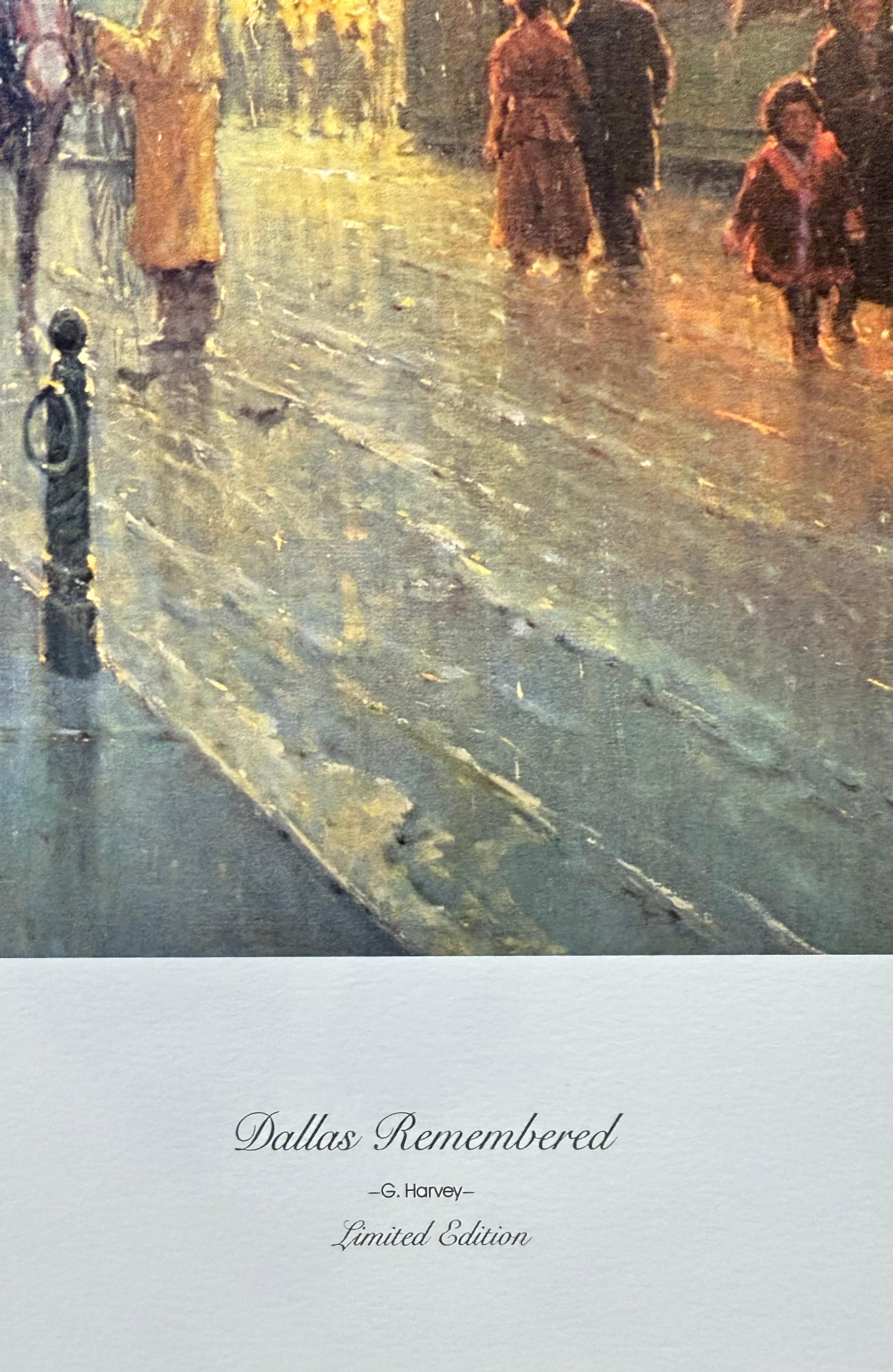 Dallas ricordata - Figurative Print Grigio di G. Harvey