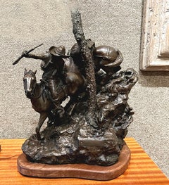 " THOSE THAT PLUNDER " G. HARVEY BRONZE BANDITS