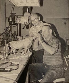 "A BREED APART" TEXAS LONGHORN BRONZE FOR MERRILL LYNCH ARTIST'S PERSONAL COPY