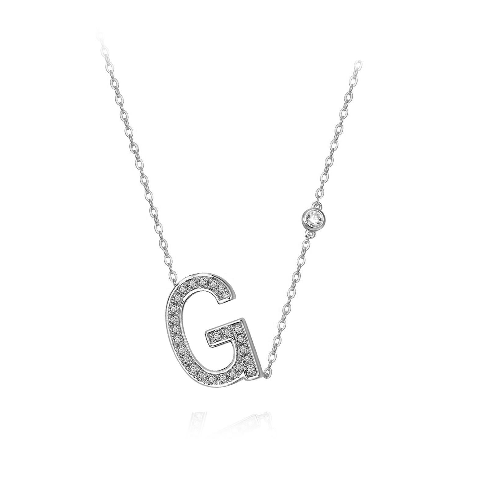 g initial necklace