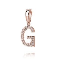 G Initial Pendant/Charm