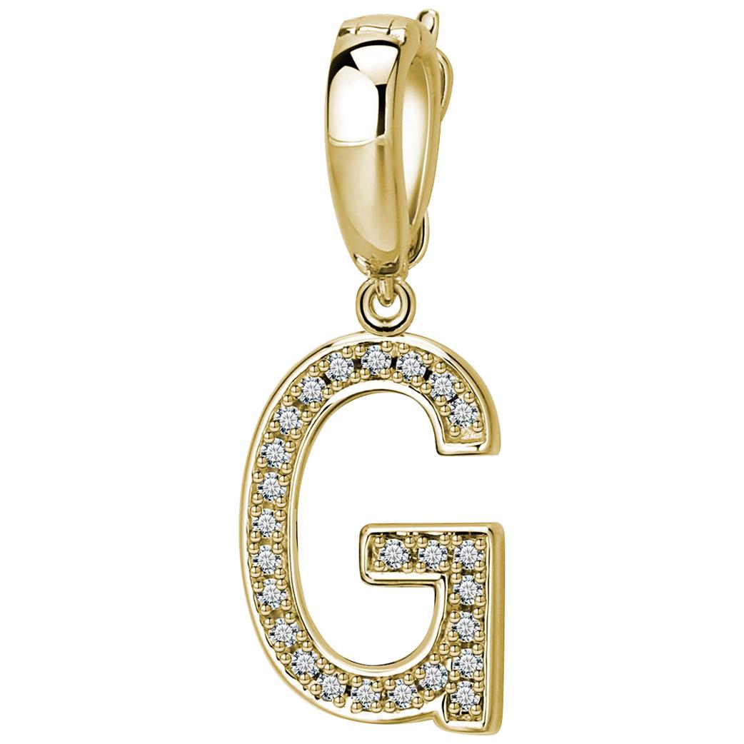 G Initial Pendant/Charm For Sale