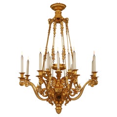 G.-J. Galle, lustre de l'époque Restauration, France, vers 1830