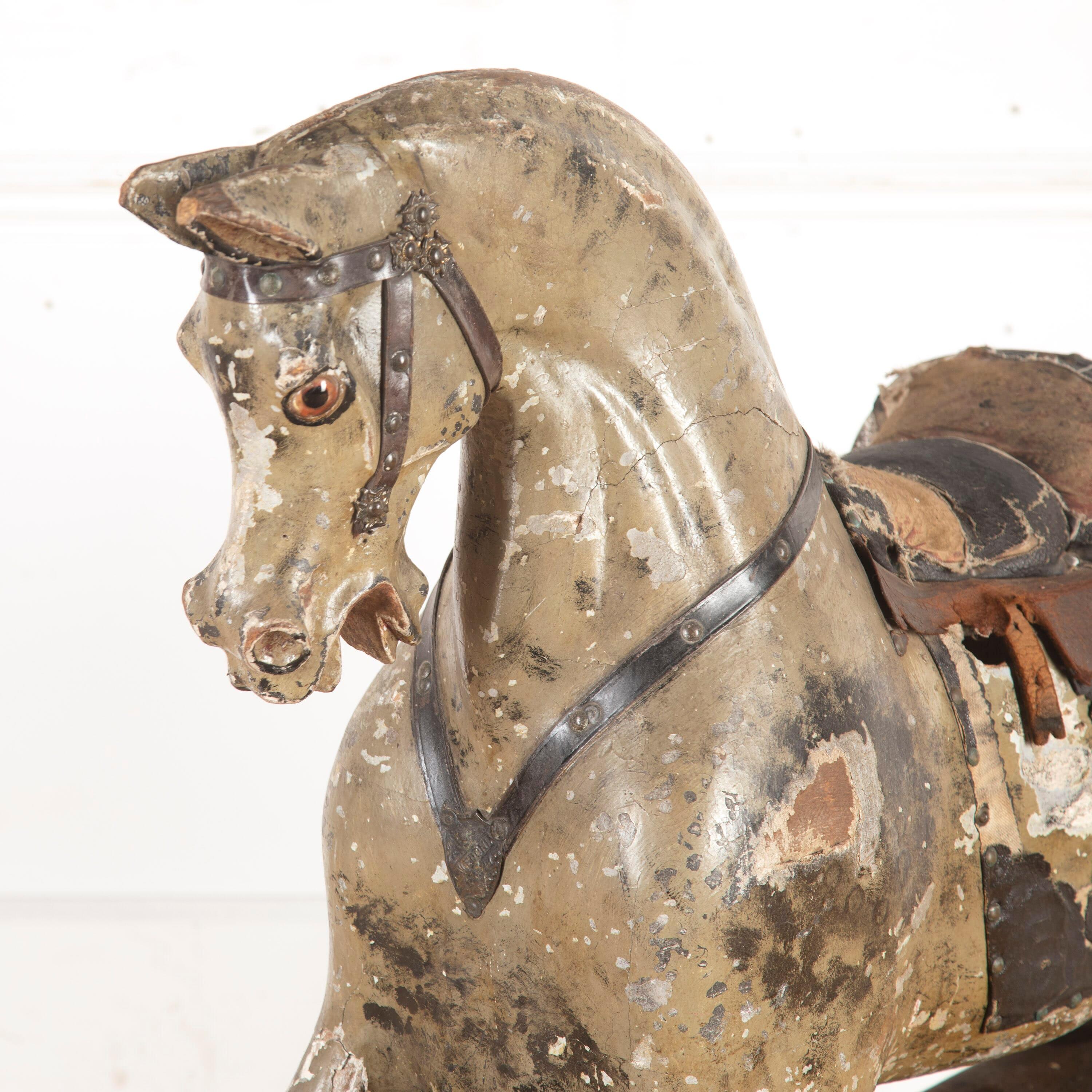 G. J. Lines Nursery Rocking Horse In Good Condition For Sale In Gloucestershire, GB