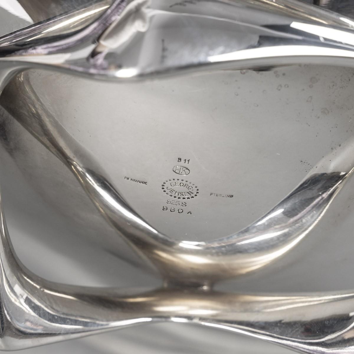 G. Jensen - H. Koppel - Centre de table en argent massif en vente 7