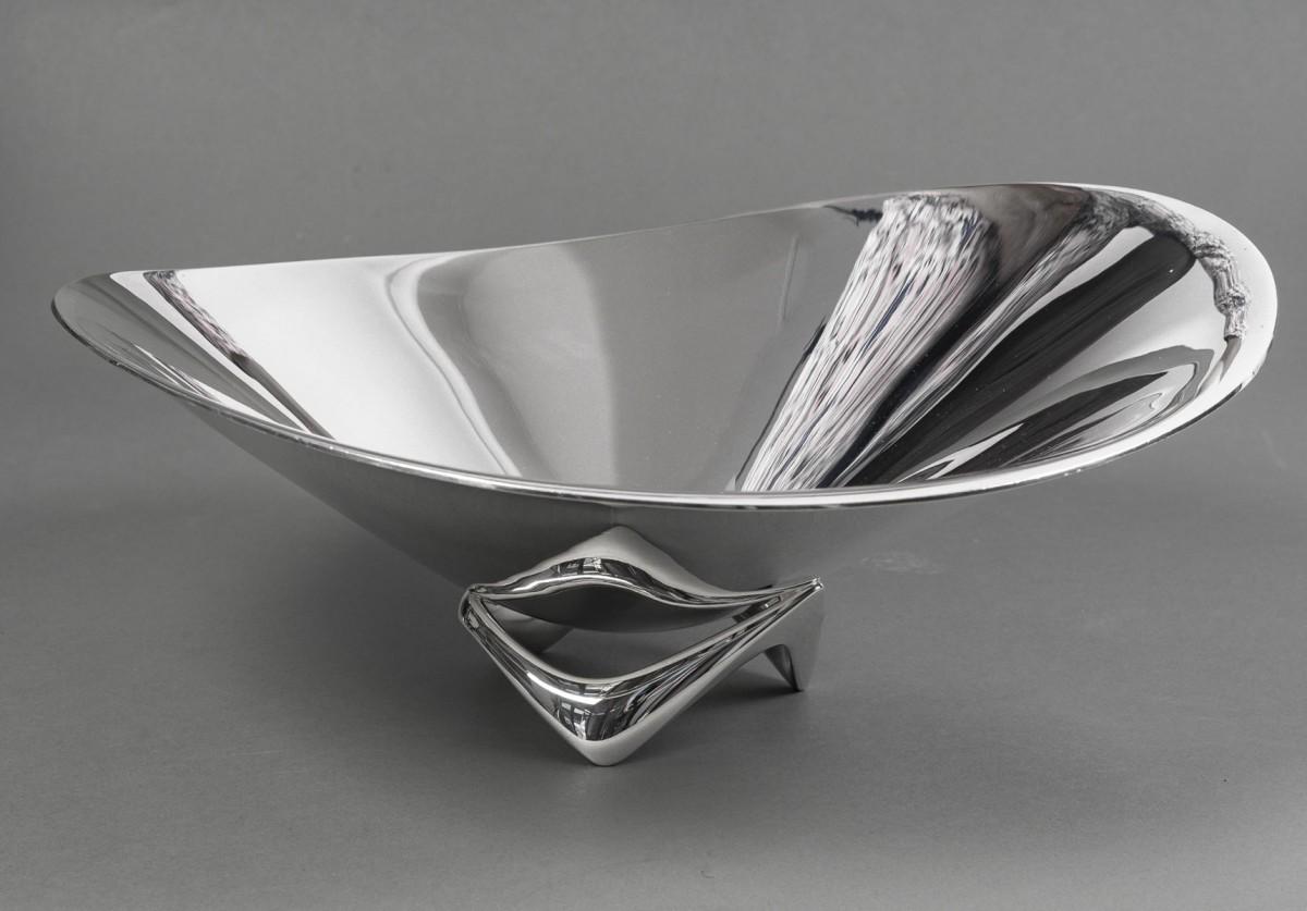 G. Jensen - H. Koppel - Centre de table en argent massif en vente 1