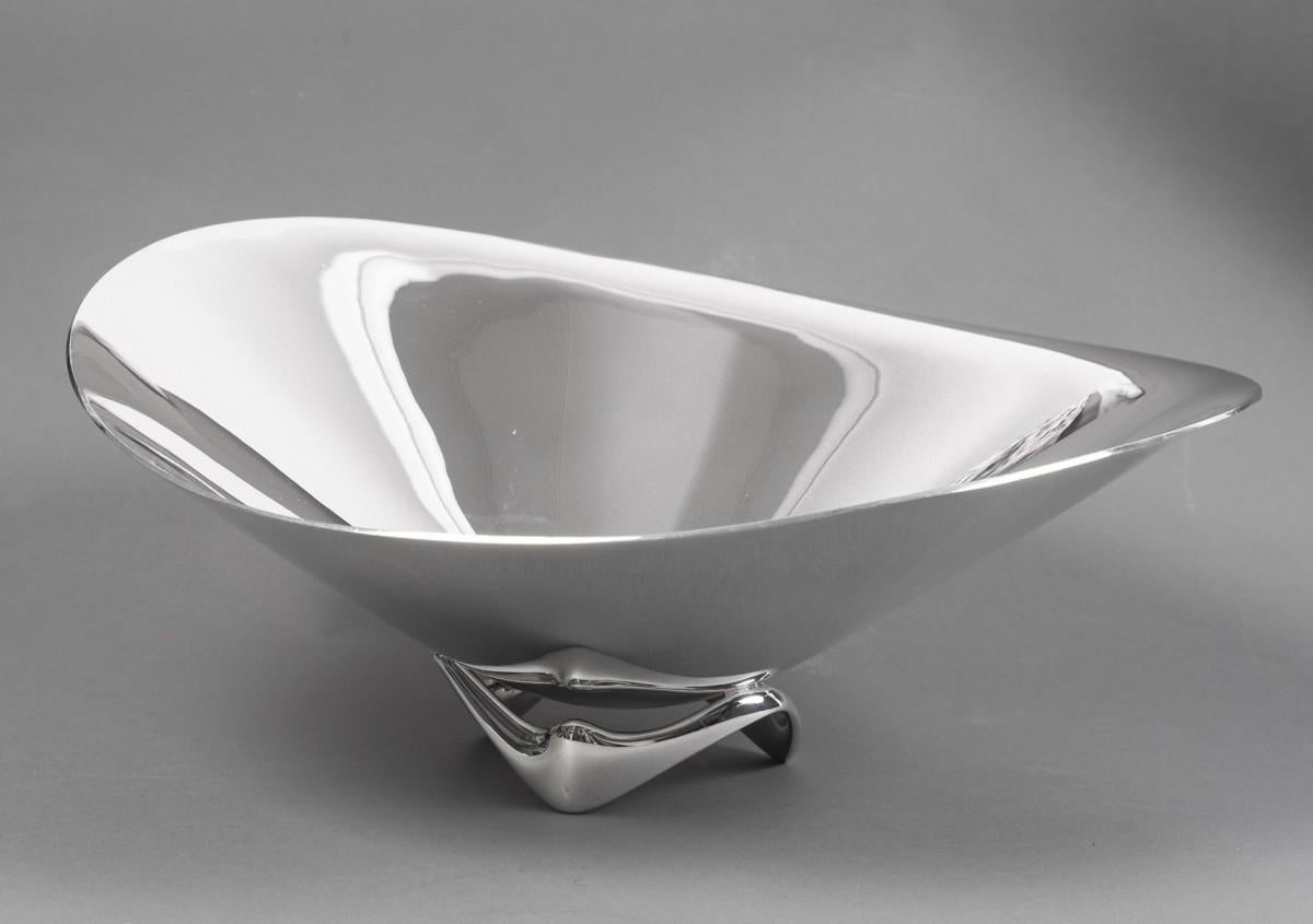 G. Jensen - H. Koppel - Centre de table en argent massif en vente 2