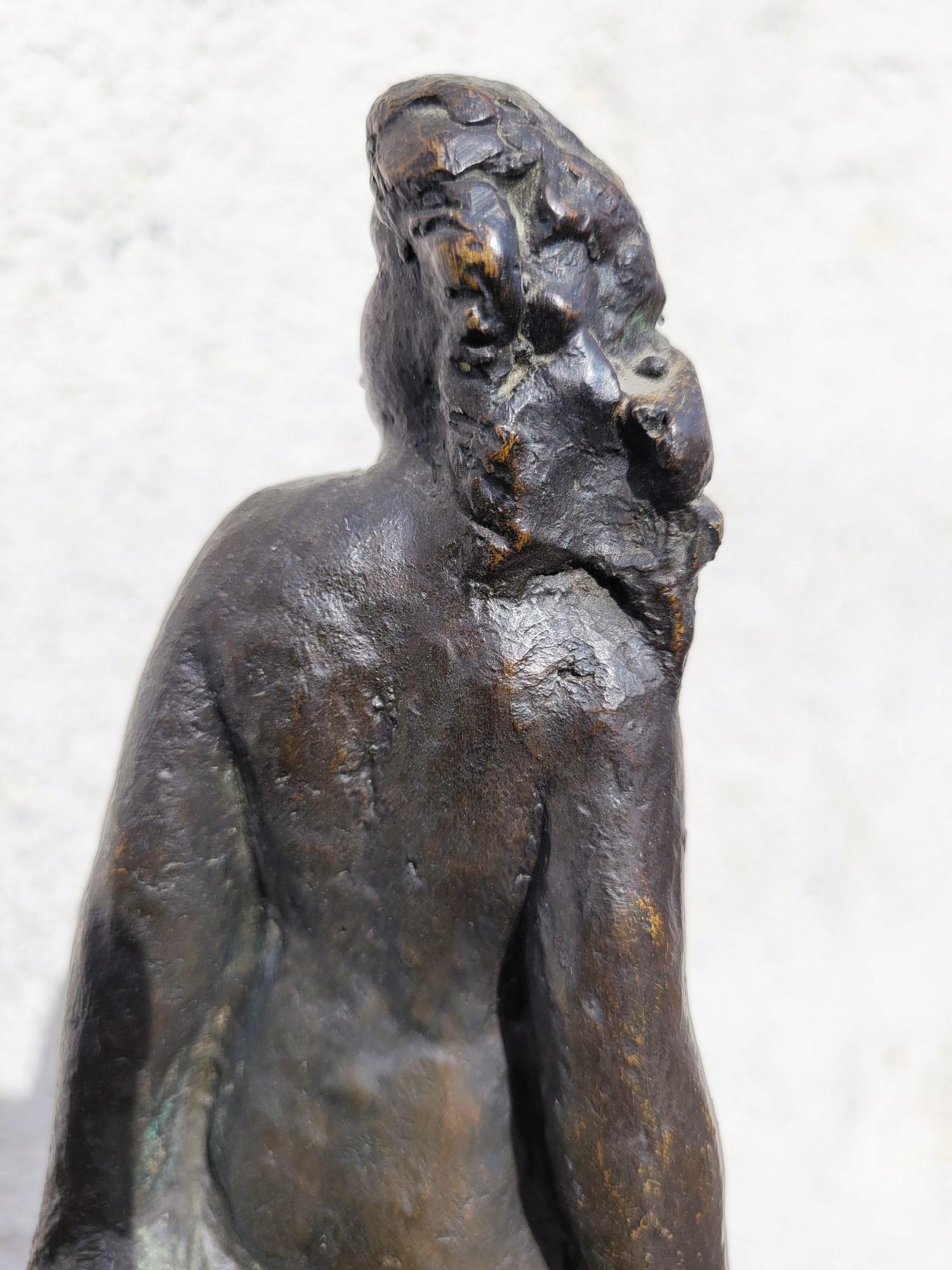 G Kolbic, Nude Woman In Bronze, Early 20th Century For Sale 7