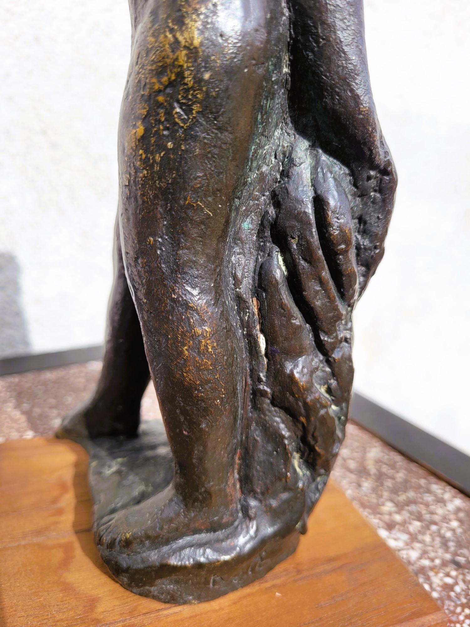 G Kolbic, Nude Woman In Bronze, Early 20th Century For Sale 11