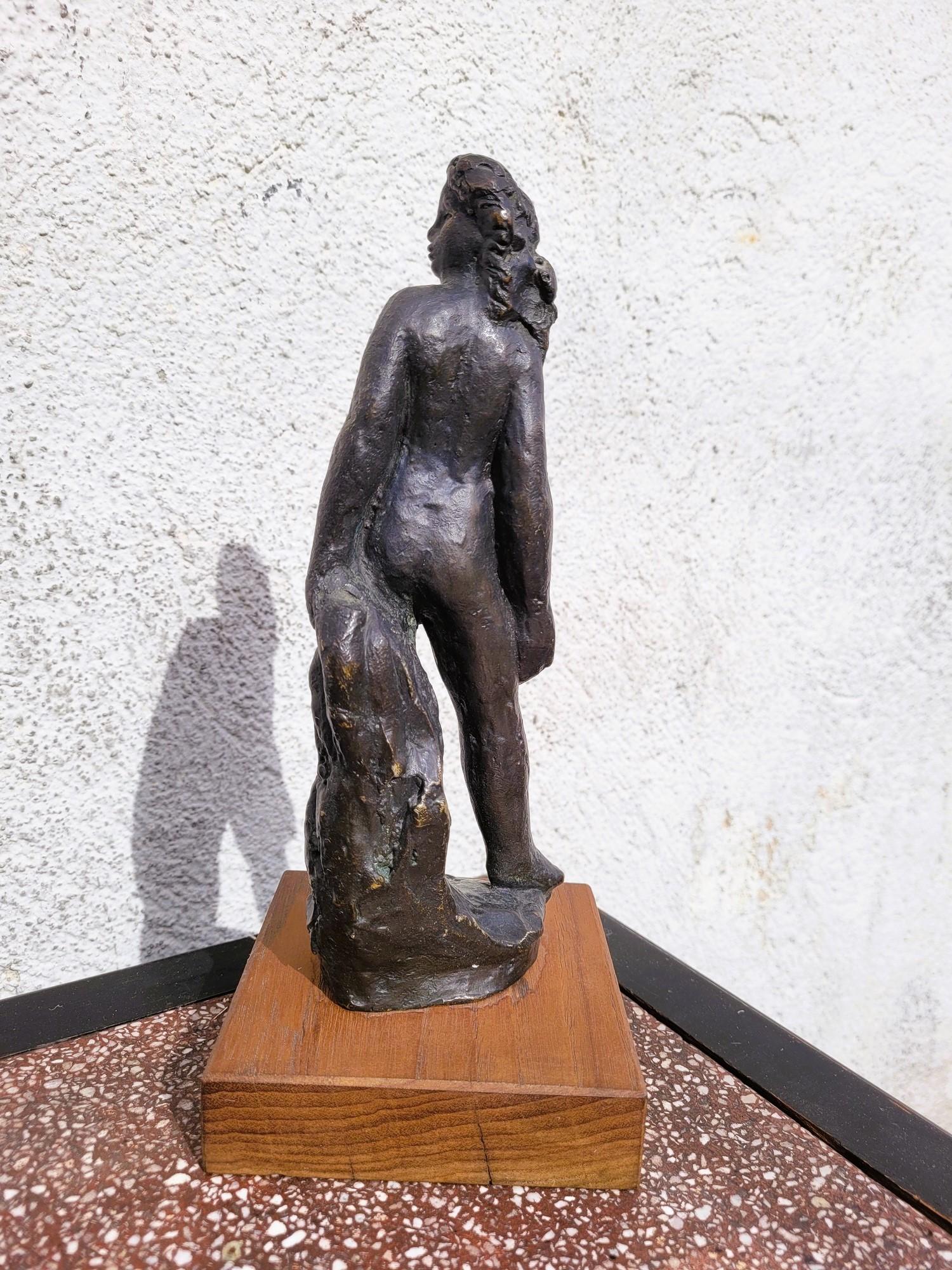 European G Kolbic, Nude Woman In Bronze, Early 20th Century For Sale