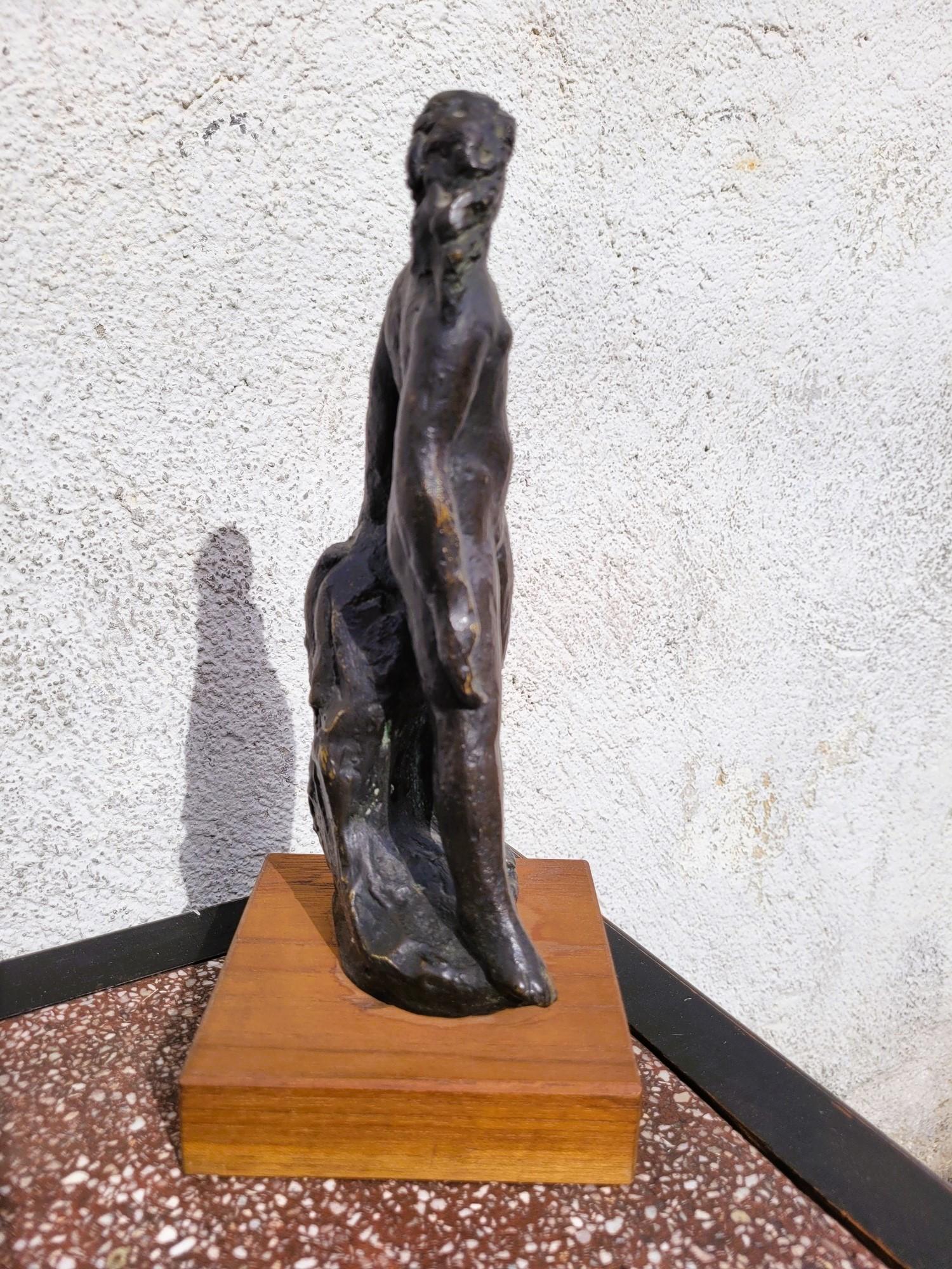G Kolbic, Nude Woman In Bronze, Early 20th Century In Good Condition For Sale In MARSEILLE, FR
