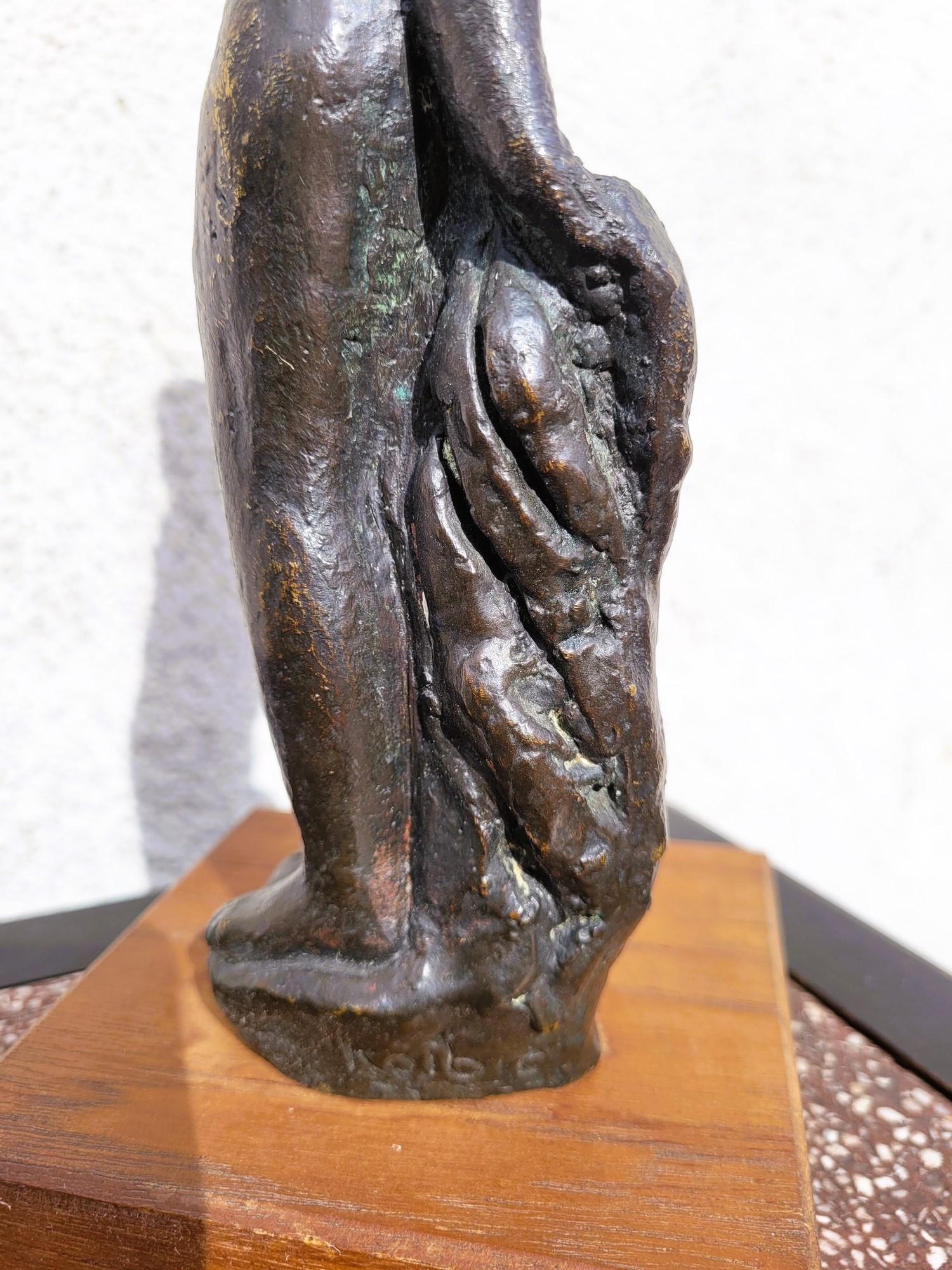 G Kolbic, Nude Woman In Bronze, Early 20th Century For Sale 4